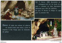 CPSM  65  LOURDES MULTIVUE  PARFAIT ETAT - Lourdes