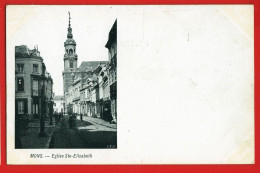 944 - BELGIQUE - MONS - Eglise Ste Elisabeth  - DOS NON DIVISE - Mons