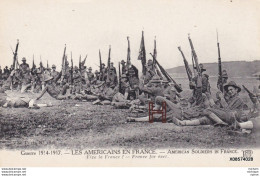 CPA Les Americains En France Vive La France   Tres Bon Etat - Guerre 1914-18