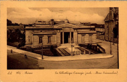 N°3082 W-cpa Reims -la Bibliothèque Carnegie- - Reims