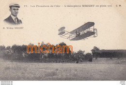 CPA  Theme  Transport  -  Aeroplane Wright - 1914-1918: 1a Guerra