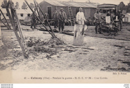 CPA  60 CATENOY Pendant La Guerre H.O.E.N°36 Une Corvée - Sonstige & Ohne Zuordnung