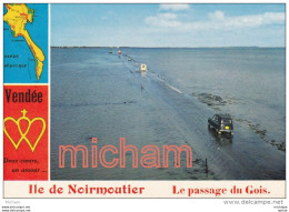 CPM  85 NOIREMOUTIER   PASSAGE  DU GOIS   PARFAIT ETAT - Ile De Noirmoutier