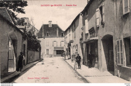 CPA -  21 - SAVIGNY LES BEAUNE - Grande Rue - Other & Unclassified