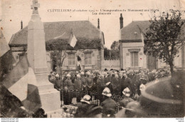 CPA -  28 -  CLEVILLIERS  -   Inauguration Du Monument - Other & Unclassified