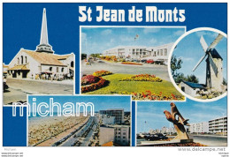 CPM 85    ST JEAN DE MONTS  MULTIVUES  TB ETAT - Saint Jean De Monts