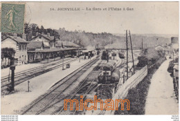 CPA 52     JOINVILLE  La Gare  Et L'usine  A Gaz  - Trains - Joinville