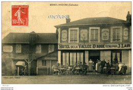 CPA  14    MESNIL MAUGER  HOTEL DE LA VALLEE D'AUGE  TRES BELLE ANIMATION - Other & Unclassified