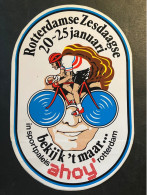 Zesdaagse Rotterdam - Sticker - Cyclisme - Ciclismo -wielrennen - Radsport