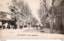 C P A  -  84 -  CAVAILLON -   Cours Gambetta - Cavaillon