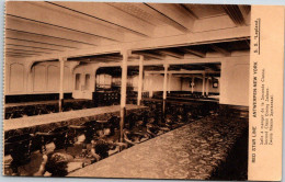 RED STAR LINE : Second Class Dining Saloon From Series Interior Photos 3 - Booklet Lapland - Paquebots