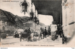 C P A -  MONACO  - MONTE CARLO - Entrée Du Casino - Monte-Carlo