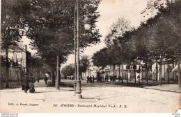 C P A -   49 - ANGERS  -   Boulevard Marechal Foch - Angers