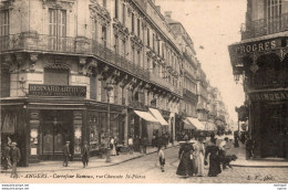 C P A -   49 - ANGERS  -    Carrefour Rameau Et Rue  St Pierre - Angers