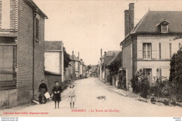 C P A - 89 -   SORMERY  -   Route De Chailley - Other & Unclassified