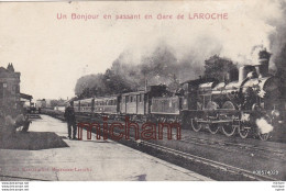 C P A 89 Gare De LAROCHE Train - Laroche Saint Cydroine