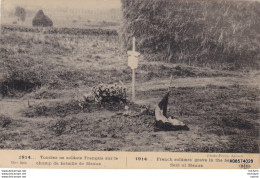 CPA 77  MEAUX   Tombe De Soldat Francais - Meaux