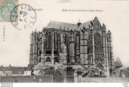 C P A   - 60 -  BEAUVAIS -  Haut De La Cathédrale  Saint Pierre - Beauvais