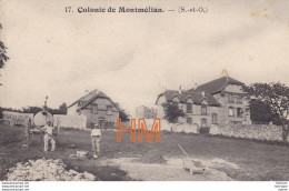 C P A  92  Colonie  De MONTMELIAN - Andere & Zonder Classificatie