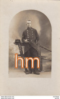 CPA  Carte Photo Militaire  En Tenue - 1914-18