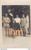 CPA  Carte Photo Groupe De Militaires - 1914-18