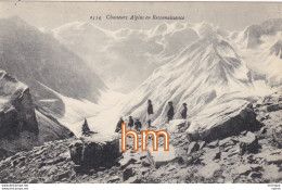 CPA   Chassers  Alpin  En Reconnaissance - 1914-18