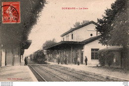 CPA - 51 - DORMANS -  La Gare - Dormans