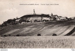 CPA - 51 - CHATILLON SUR MARNE - Vue Des Vignes  Sous Le Chateau - Châtillon-sur-Marne