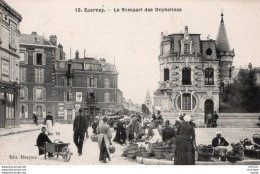 C P A - 51 - EPERNAY -  Le Rempart Des Orphelines - Epernay