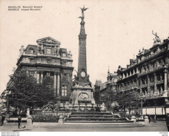 C P A  - BELGIQUE  - BRUXELLES -  Monument Anspach -  Carte Double - Other & Unclassified