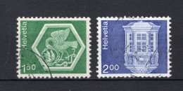 ZWITSERLAND Yt. 970/971° Gestempeld 1974 - Used Stamps