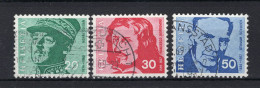 ZWITSERLAND Yt. 842/844° Gestempeld 1969 - Oblitérés