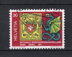 ZWITSERLAND Yt. 875° Gestempeld 1971 - Used Stamps