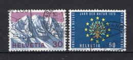 ZWITSERLAND Yt. 866/867° Gestempeld 1970 - Used Stamps