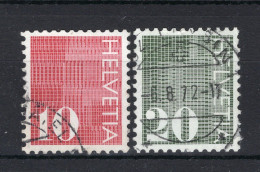 ZWITSERLAND Yt. 861/862° Gestempeld 1970 - Used Stamps