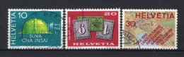 ZWITSERLAND Yt. 811/813° Gestempeld 1968 - Used Stamps