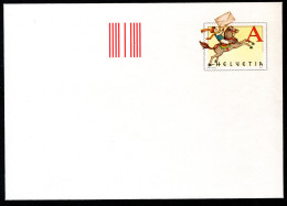 ZWITSERLAND Briefkaart Priority A 2000 - Postwaardestukken