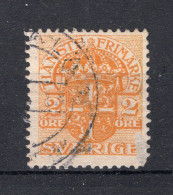 ZWEDEN Yvert S20° Gestempeld Dienstzegels 1910-1919 - Dienstzegels