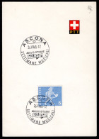 ZWITSERLAND Ascona Settimane Musical 1965 - Storia Postale
