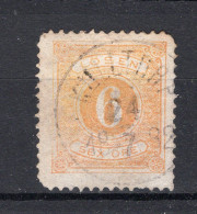 ZWEDEN Yvert T4A° Gestempeld Portzegels 1874 - Impuestos
