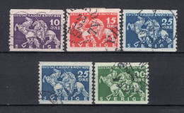 ZWEDEN Yvert 224/227° Gestempeld 1932 - Used Stamps