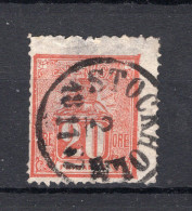 ZWEDEN Yvert 15° Gestempeld 1862-1866 - Used Stamps