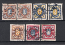 ZWEDEN Yt. 51/54° Gestempeld 1892 - Used Stamps