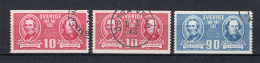 ZWEDEN Yt. 397/398° Gestempeld 1955 - Used Stamps
