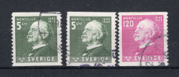 ZWEDEN Yt. 419/420° Gestempeld 1957 - Used Stamps