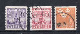 ZWEDEN Yt. 378/379° Gestempeld 1953 - Used Stamps