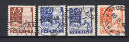 ZWEDEN Yt. 341/343° Gestempeld 1948 - Used Stamps