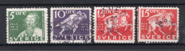 ZWEDEN Yt. 235a/237a° Gestempeld 1936 - Used Stamps