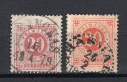 ZWEDEN Yt. 21A° Gestempeld 1872-1885 - Used Stamps