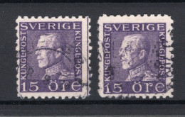 ZWEDEN Yt. 128a° Gestempeld 1920-1924 - Used Stamps